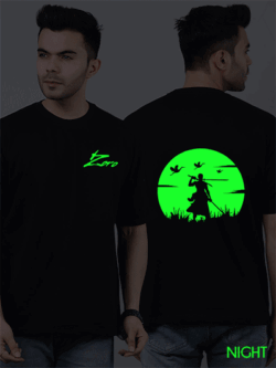 glow in the dark and night glow tshirt