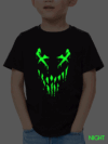 glow in the dark and night glow tshirt