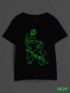 glow in the dark and night glow tshirt