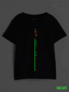 glow in the dark and night glow tshirt