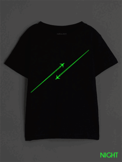 glow in the dark and night glow tshirt