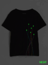 glow in the dark and night glow tshirt