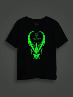 God of Mischief Kids Glow Tshirt