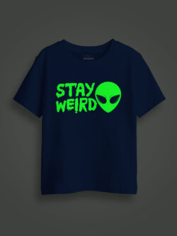 Stay Weird Kids Glow Tshirt