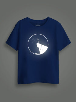 Penguin Reflective Kids Glow Tshirt