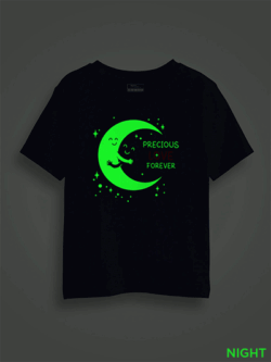 Moon Loves Night Kids Glow Tshirt