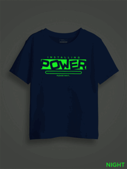 Installing Power Kids Glow Tshirt