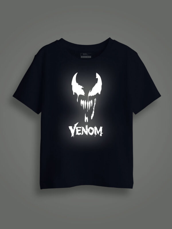 Venom Stylish Reflective Kids Glow Tshirt