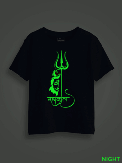 Mahakaal Kids Glow in Dark Tshirt