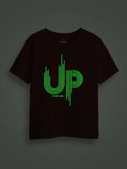 Up Wala Thumka Lagao Kids Glow Tshirt