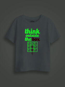 Think Out Side the Box Kids Glow Tshirt