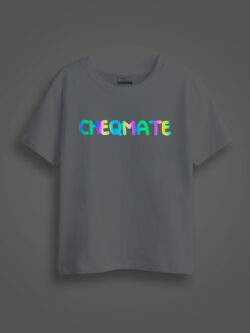 Cheqmate Rainbow Reflective Kids Glow Tshirt