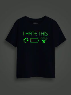 I Hate This Kids Glow Tshirt