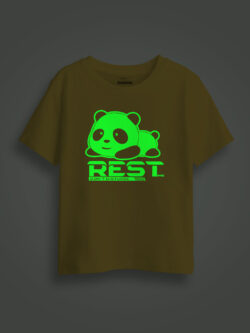 Panda Kids Glow Tshirt