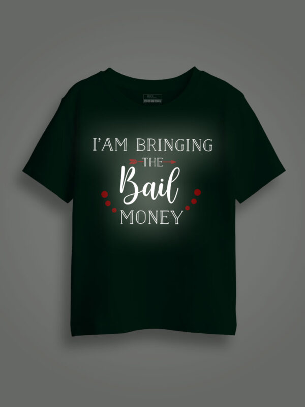 Bringing the Bail Money Reflective Kids Glow Tshirt