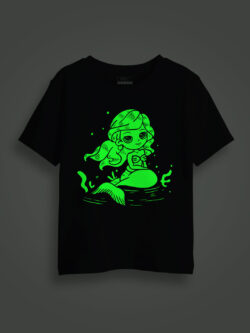 Mermaid Kids Glow Tshirt