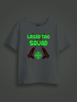 Laser Tag Squad Kids Glow Tshirt