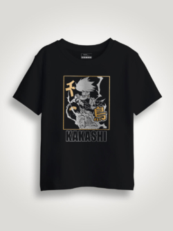 Kakashi Gold Printed Kids Tshirt