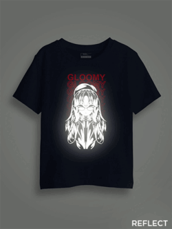 Gloomy Reflective Kids Glow Tshirt