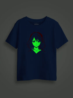 Cute Anime Girl Kids Glow Tshirt