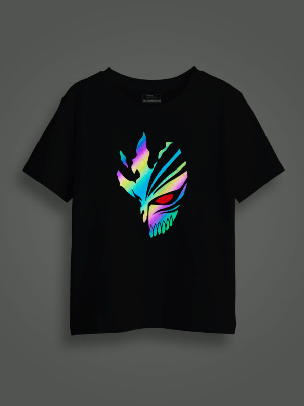 Bleach Rainbow Reflective Kids Glow Tshirt