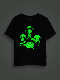 Anime Group Kids Glow Tshirt