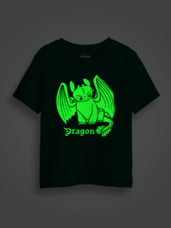 Toothless Dragon Kids Glow Tshirt