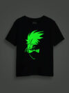 Kakashi Face Kids Glow Tshirt