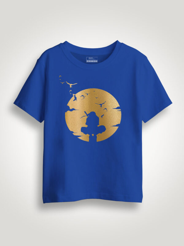 Naruto Gold Printed Kids Tshirt