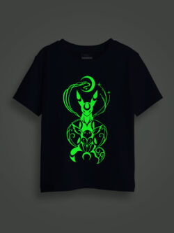 Eevee and Umbreaon Kids Glow Tshirt