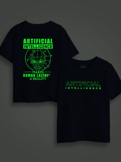 Artificial Inteligence Kids Glow Tshirt