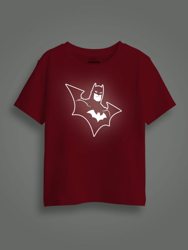 Batman Reflective Kids Glow Tshirt