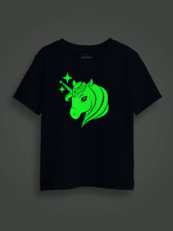 Unicorn Kids Glow Tshirt