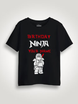 Birthday Ninja Kids Tshirt