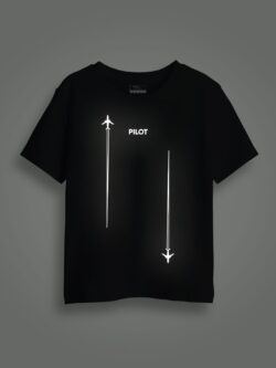 Pilot Reflective Kids Glow Tshirt