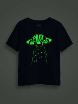 Pilot on the Way Kids Glow Tshirt