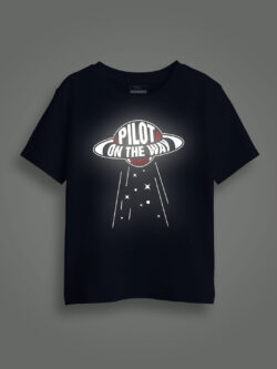 Pilot on the Way Reflective Kids Glow Tshirt