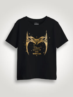 Wanda Crown Gold Printed Kids Tshirt