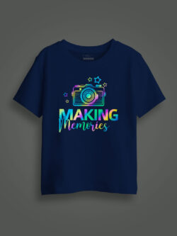 Making Memories Rainbow Reflective Kids Glow Tshirt