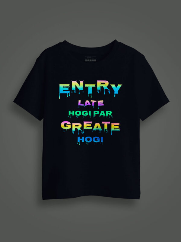 Entry Late Hogi pr Great Hogi Rainbow Reflective Kids Glow Tshirt