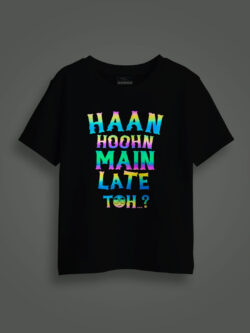 Haan Hoon Mai Late Rainbow Reflective Kids Glow Tshirt