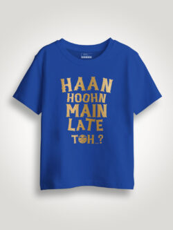 Haan Hoon Mai Late Gold Printed Kids Tshirt