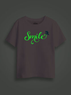 Smile Butterfly Kids Glow Tshirt