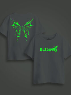 Butterfly Wings Kids Glow Tshirt