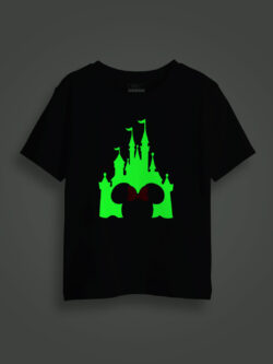 Disney Minni Castle Kids Glow Tshirt