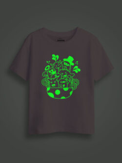 Cute Halloween Kids Glow Tshirt