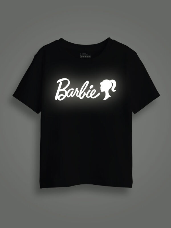 Barbie Reflective Kids Glow Tshirt