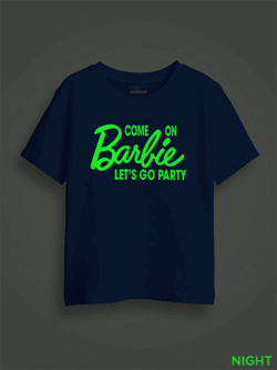 Come on Barbie Kids Glow Tshirt