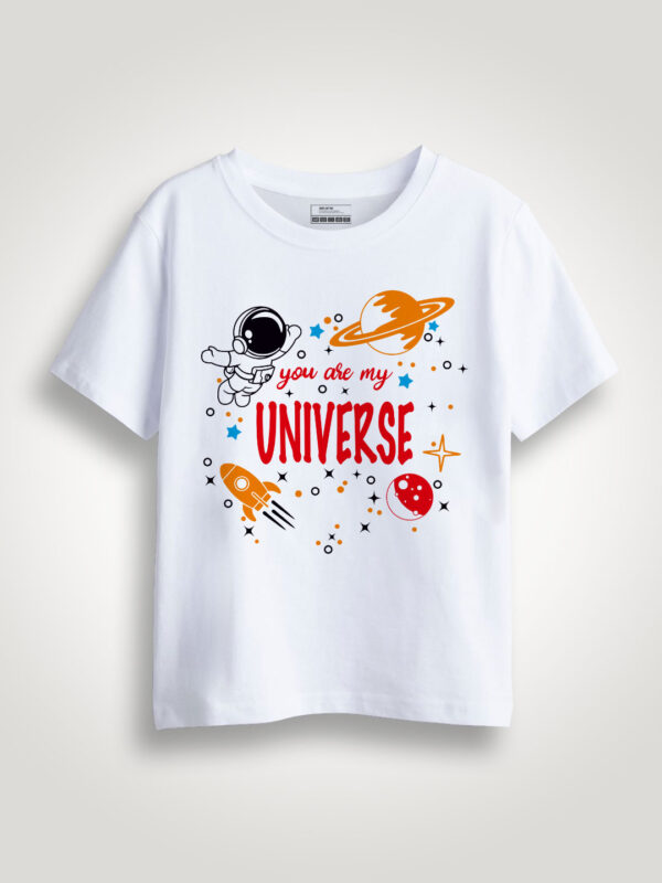 Astronaut Universe Kids Tshirt