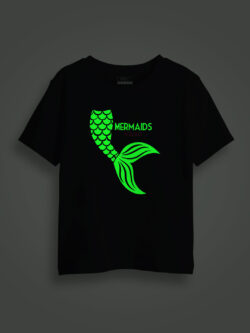 Mermaid Squad Kids Glow Tshirt